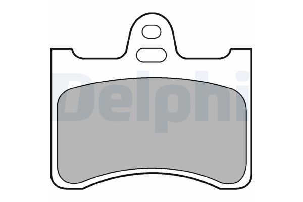 Fren Disk Balata Arka Citroen CX Break (07.1985->)  DELPHI LP193