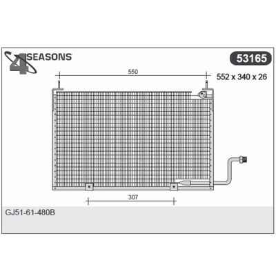 Klima Radyatörü  VALEO 814274