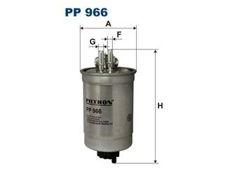 Yakıt Filtresi  FILTRON PP 966  46737091 46531688 46786875 6001073280 71736117