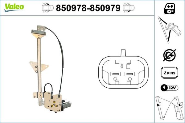 Cam Krikosu Ön Sol Honda Jazz (GG)(09.2008->)  VALEO 850978