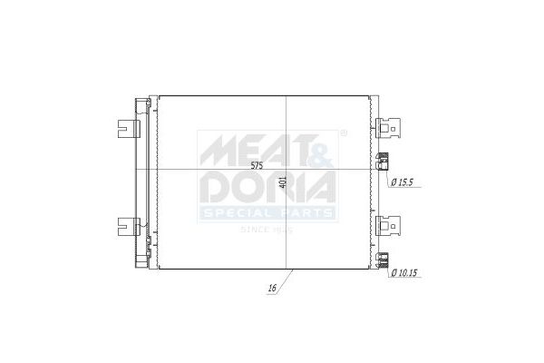 Klima Radyatörü  MOTORTEC RNT0522
