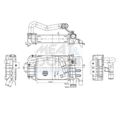 Turbo Radyatörü  Toyota Yaris (KSP9/SCP9/NLP9)(2006->)  ORİS 217-4835