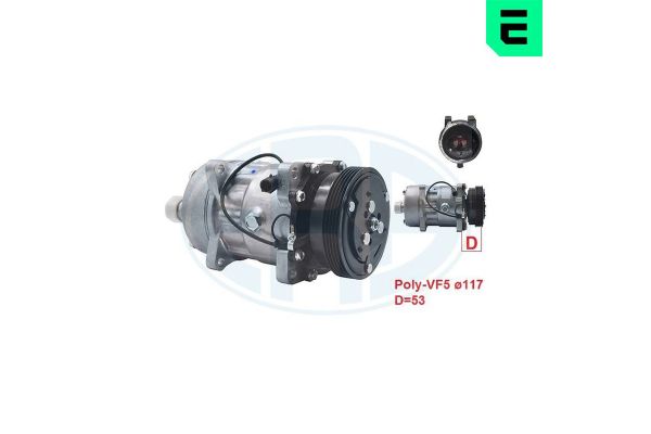 Klima Kompresörü  Peugeot Boxer (290) Minibüs Aks:2850mm (2002->2006)  ERA 670029