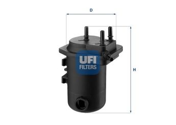Yakıt Filtresi  UFI 24.052.00  1541084A00 1640000QAV 164001540R 1640000Q0K 16400-00Q0K 7701063611 8200458397