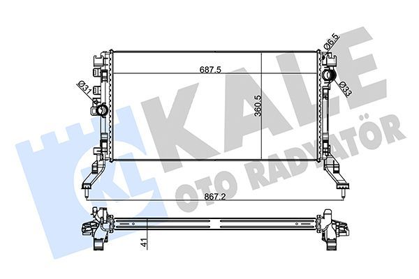 Su Radyatörü  Renault Latitude (2010->)  MAHLE CR 506 000P