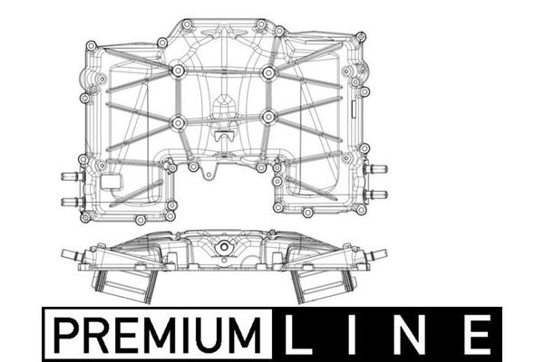 Turbo Radyatörü  Jaguar F-Type Cabriolet (2013->)  MAHLE CI 409 000P