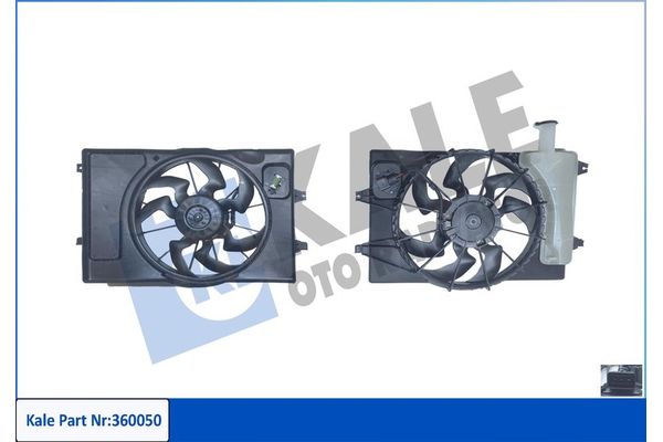 Radyatör Fan ve Motoru  MGA 83207