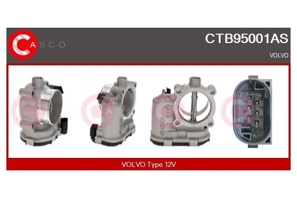 Gaz Kelebeği  Volvo C70 Cabriolet (12.2005->)  KRAFTVOLL 12050218