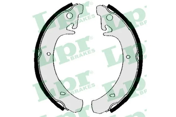 Fren Pabuçlu Balata Arka Lada Kalina (1117/1118/1119)(09.2006->)  LPR 04830