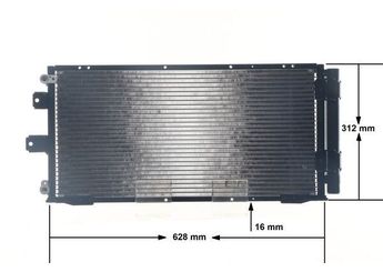 Klima Radyatörü  MAHLE AC 333 000S  8846002060 8846002080