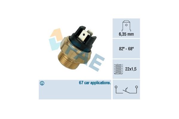 Fan Müşürü  TDS F17070VT