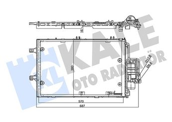 Klima Radyatörü  KALE 358255  1850114 93183711