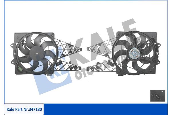 Radyatör Fan ve Motoru  OPEL ORJINAL 95509907