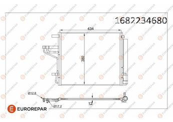 Klima Radyatörü  EUROREPAR 1682234680  1682234680 97606G6050