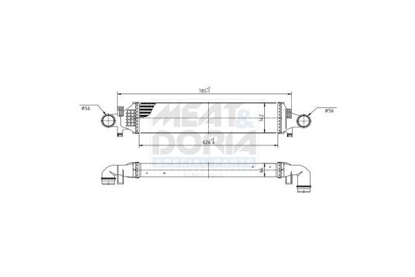 Turbo Radyatörü  Infiniti Q30 (2015->)  ASPART 6TRA1005