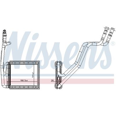 Kalorifer Radyatörü  Ford B-MAX (CB2)(2012->)  KALE 352810