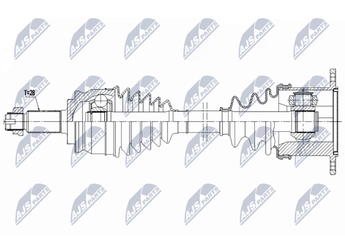 Aks Komple Arka Sağ MAHER 01875  4410579K10 44105-79K10