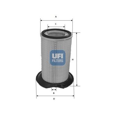 Hava Filtresi  UFI 27.614.00