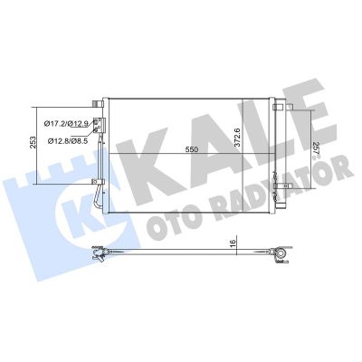 Klima Radyatörü  Hyundai Bayon (06.2021->)  KALE 382730