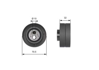 Triger Gergi Rulmanı  GATES T41141  81820 0818.20 96098278 081820