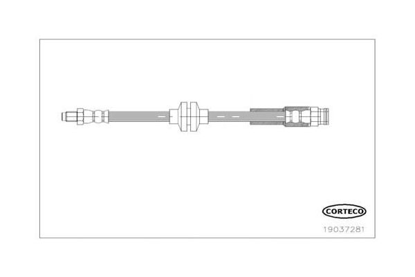 Fren Hortumu Ön Sağ veya Sol OSSCA 01056