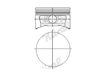 Piston (92.00MM-STD)   KONEKS 230250  4113-STD
