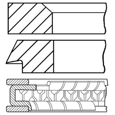 Segman (84.00MM-STD)  GOETZE 06-207608-30