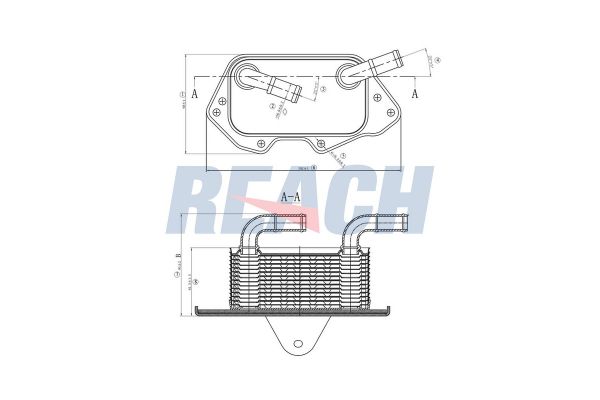 Motor Yağ Soğutucu  Audi A6 Allroad Quattro (4FH)(10.2008->)  BROM VW5018