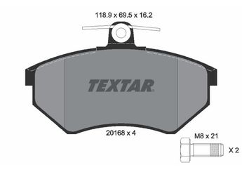 Fren Disk Balata Ön TEXTAR 2016801  357698151A 533698151 357698151H 357698151D 41060V4810 41060Y9090 4106085V00 24513053