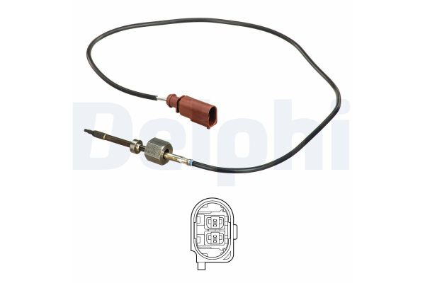 Egzoz Sıcaklık Sensörü  DELPHI TS30252