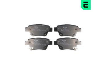 Fren Disk Balata Arka OPTIMAL BP-12429  446605020 446605010 04466-05010 04466-05020 446628110 04466-28110 446658010 04466-58010