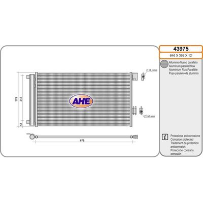 Klima Radyatörü  OPTIMUM 921004366R