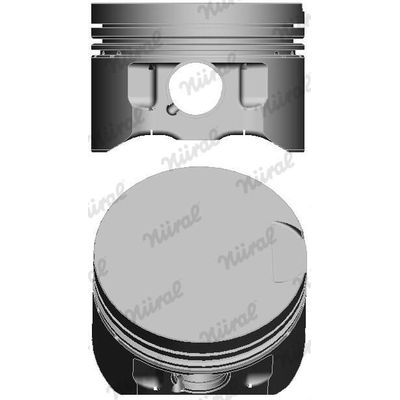 Piston (81.01MM-STD)  GOETZE 87-72203-STD
