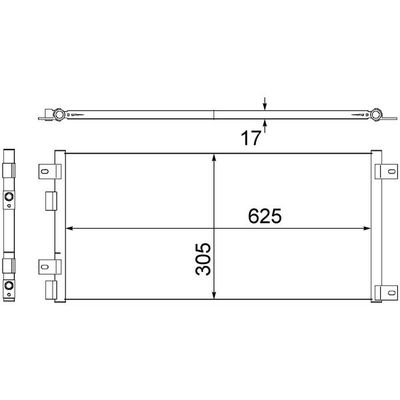 Klima Radyatörü  MAHLE AC 517 000S