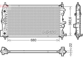 Su Radyatörü  DENSO DRM15008  25310A6150 13267669 1300305 39074661