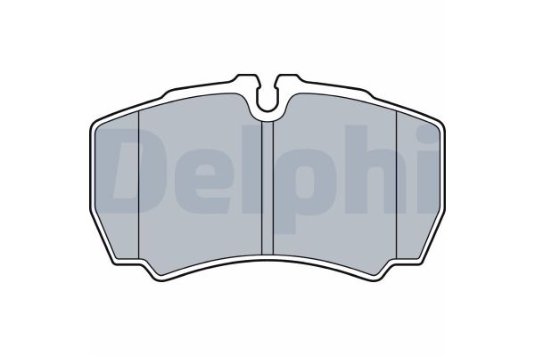 Fren Disk Balata Arka Iveco Daily Kargo Aracı  (Sommer)(2006->)  DELPHI LP3573