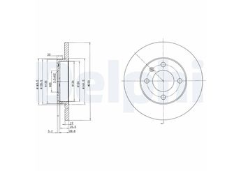 Fren Disk Ayna Ön Sağ ve Sol DELPHI BG2116  171615301 171 615 301 175615301 175 615 301 321615301 321 615 301 839615300 839 615 300 839615301 839 615 301 839615301E 839 615 301E L321615301