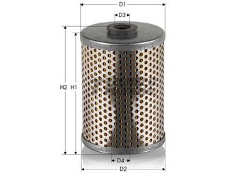 Yağ Filtresi  MAHLE OX 84  5002176 7984350 3852201 03852201 101227079 1100400231 110040280