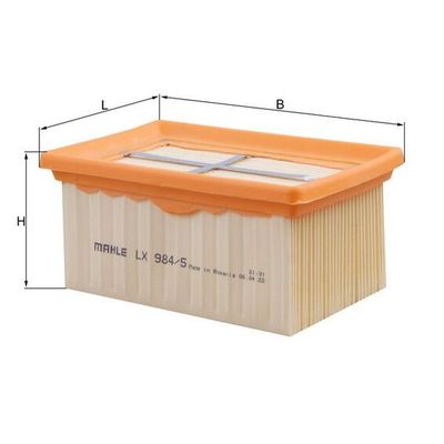 Hava Filtresi  MAHLE LX 984/5