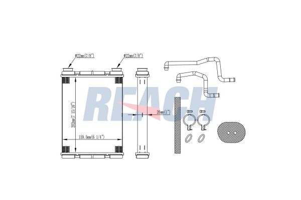 Kalorifer Radyatörü  KRAFTVOLL 08050274