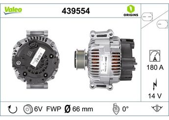 Alternatör  VALEO 439554  6E903016G 6E903016GX 6E903016K 06E903016G 06E903016GX 06E903016K 6E903016KX 06E903016KX 6E903016L 06E903016L 6E903016LX 06E903016LX 6E903016M 06E903016M 6E903016MX 06E903016MX