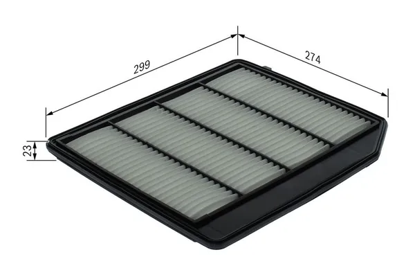 Hava Filtresi  Suzuki SX4 S-Cross (AKK/JY)(2013->2023)  BOSCH F 026 400 710