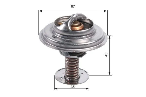 Termostat  Land Rover Range Rover Sport (2013->)  GATES TH45682G1