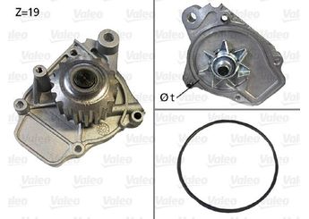 Devirdaim Su Pompası  VALEO 506045  19200PO1003 19200P01003 19200-P01-003 19200P01004 19200-P01-004 19200P10A02 19200-P10-A02 19200P1JE02 19200-P1J-E02 19200PM3003 19200-PM3-003 19200PM3004 19200-PM3-004 19200PM3013 19200-PM3-013 19200PM3014 19200-PM3-014 19200.PO1.003 19200PM3000 19200PO1004 GWP2157 GWP2161 GWP2163 1610087705 1610087706