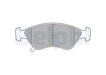 Fren Disk Balata Ön DELPHI LP1303  K9A02623Z K9A03328Z K9Y63328Z 0K9A02623Z 0K9A03328Z 0K9Y63328Z