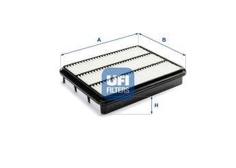 Hava Filtresi  UFI 30.505.00  1780130040 17801-30040 1780130080 17801-30080