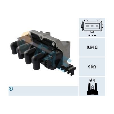 Ateşleme Bobini  Fiat Multipla (186)(09.2004->)  GVA 5021000