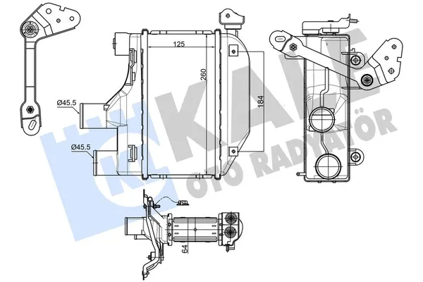 Turbo Radyatörü  MAHER 37199