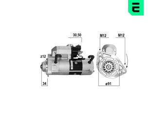 Marş Dinamosu  ERA 221245A  2810051070 28100-51070 2810051071 28100-51071 2810051072 28100-51072