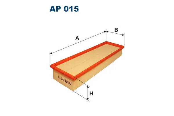 Hava Filtresi  Opel Rekord E (1985->)  FILTRON AP 015